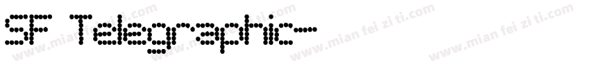 SF Telegraphic字体转换